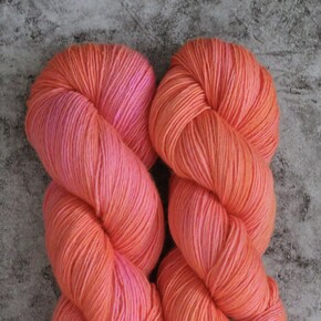 Madelinetosh Tosh DK: 0170 Neon Peach DYED TO ORDER