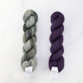 Henness Set in Yummy 2-Ply: Dusk Games