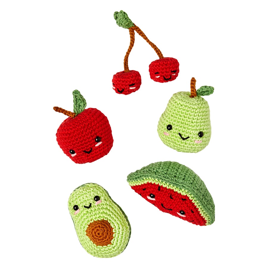 DMC Amigurumi crochet kit – Fruit Friends