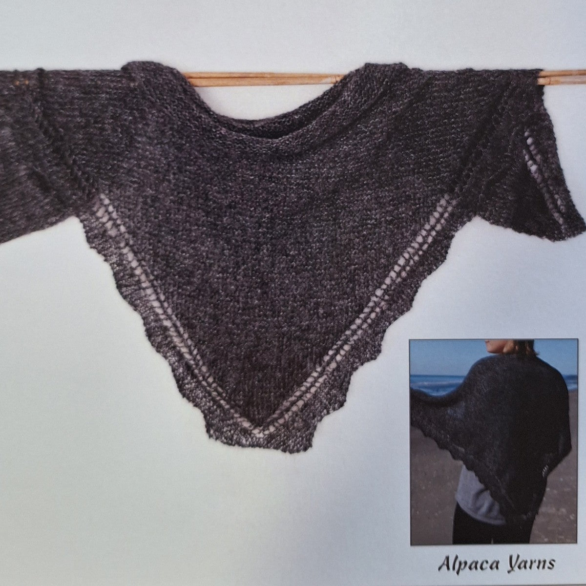 2120 Garter Wrap / Shawl knitting kit