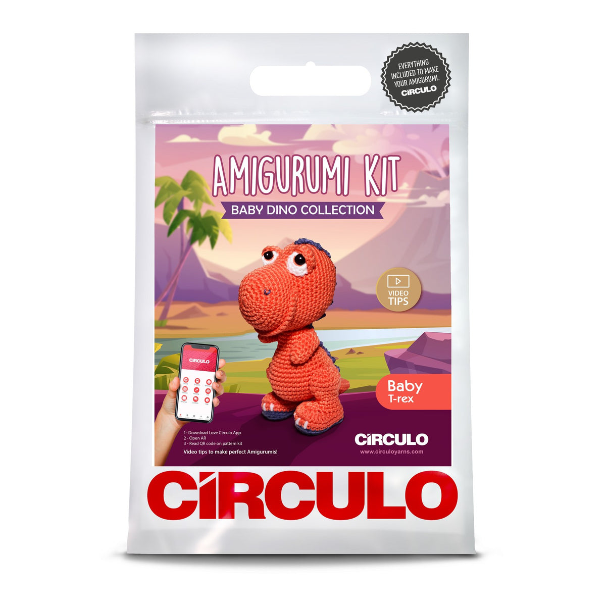 Circulo Amigurumi crochet kit – view 3