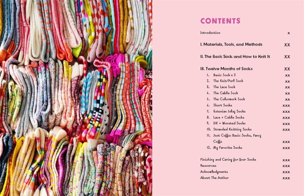 The Sock Project – knitting pattern book – view 6