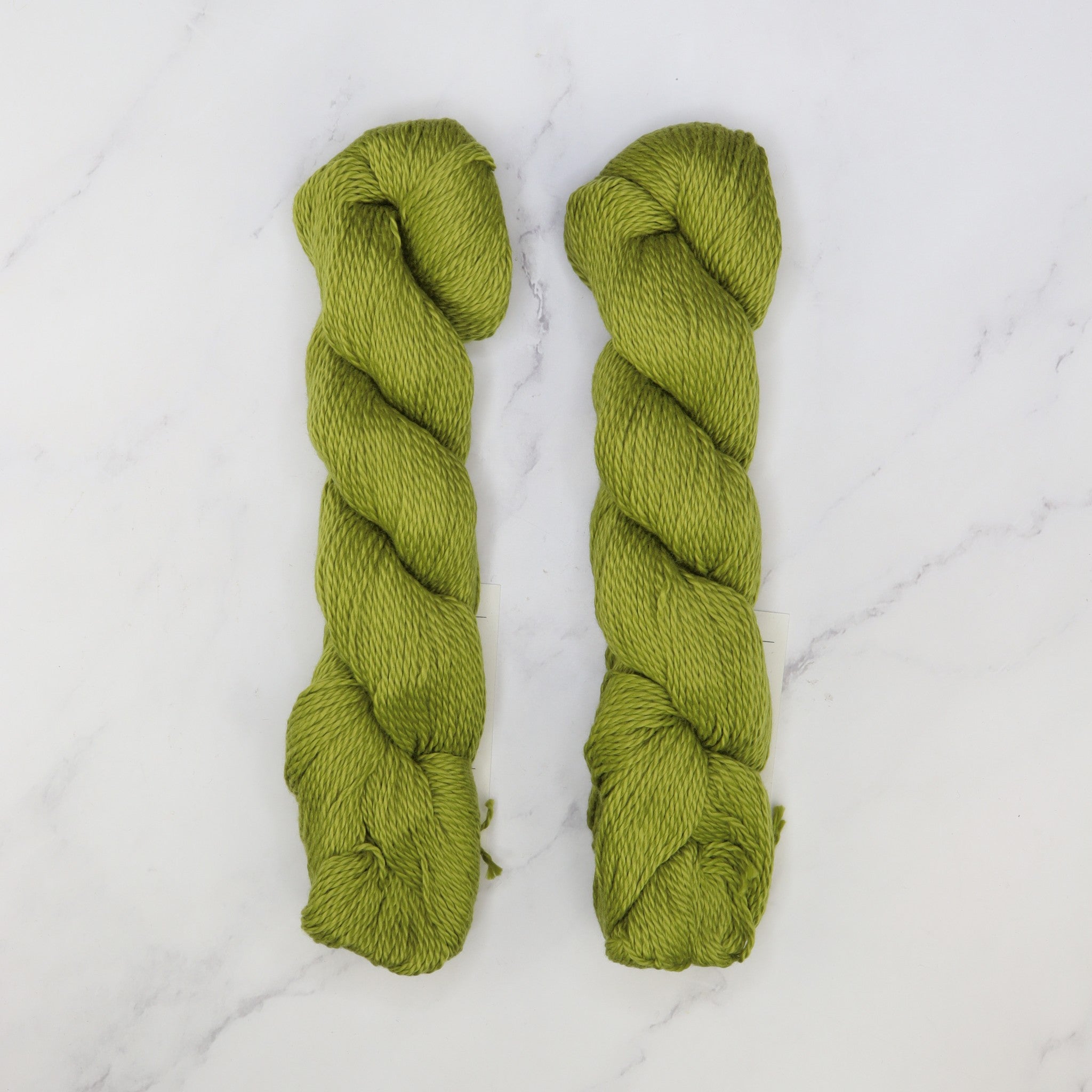 Amano Sami in colourway Moss – 8ply weight cotton yarn