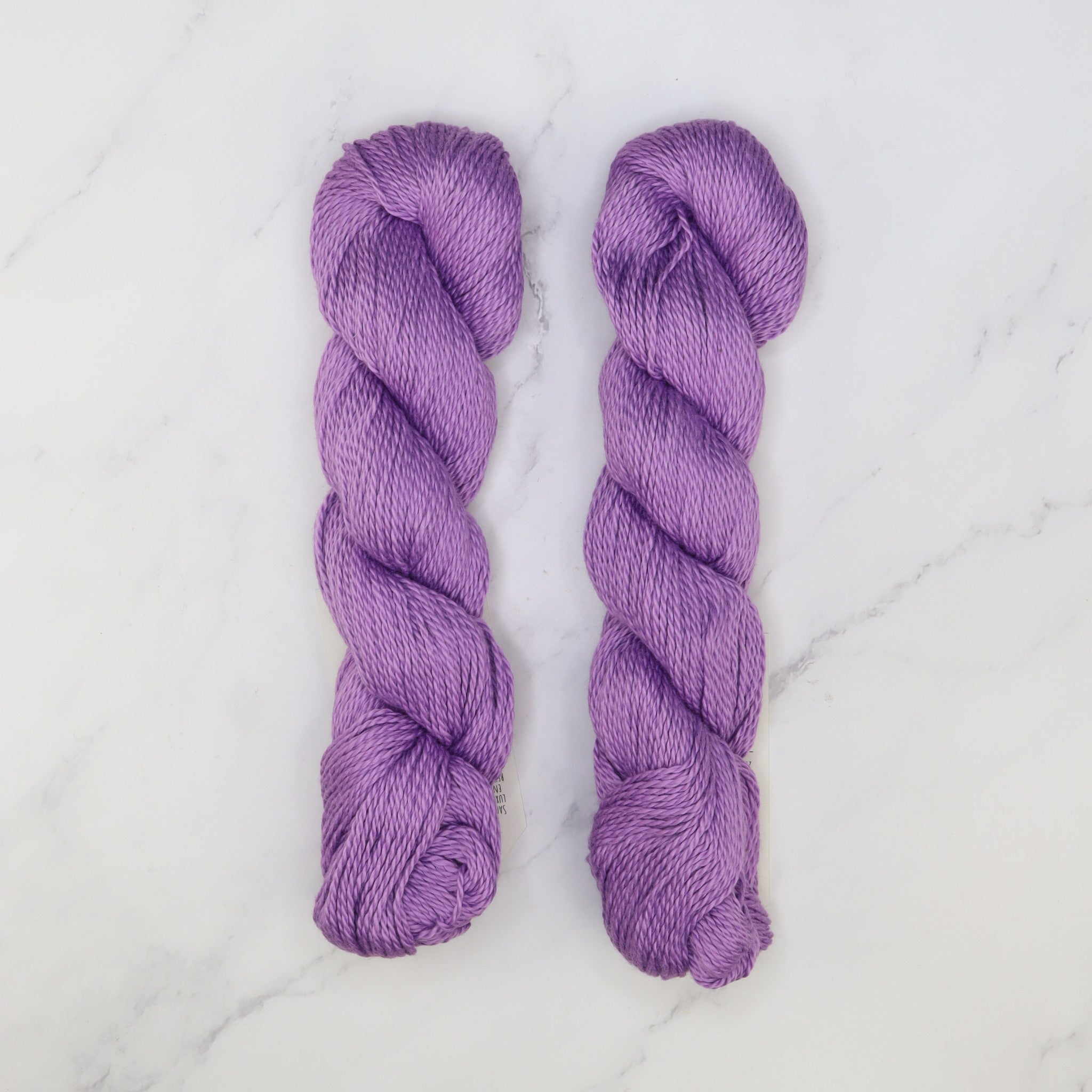 Amano Sami in colourway Amethyst – 8ply weight cotton yarn
