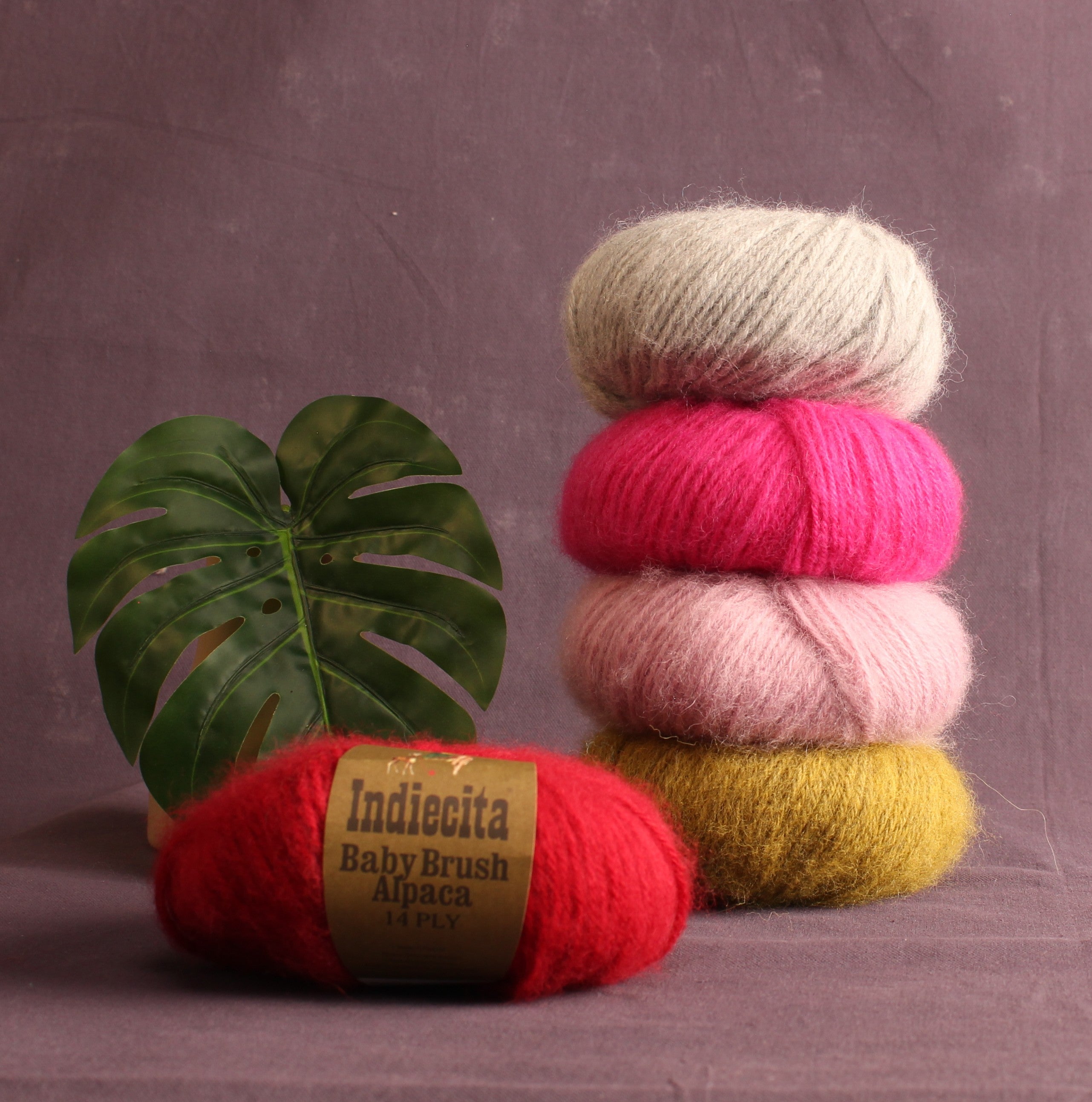 Alpaca Yarns Baby Brushed Alpaca 14ply – 14ply+ weight alpaca, acrylic yarn – view 2