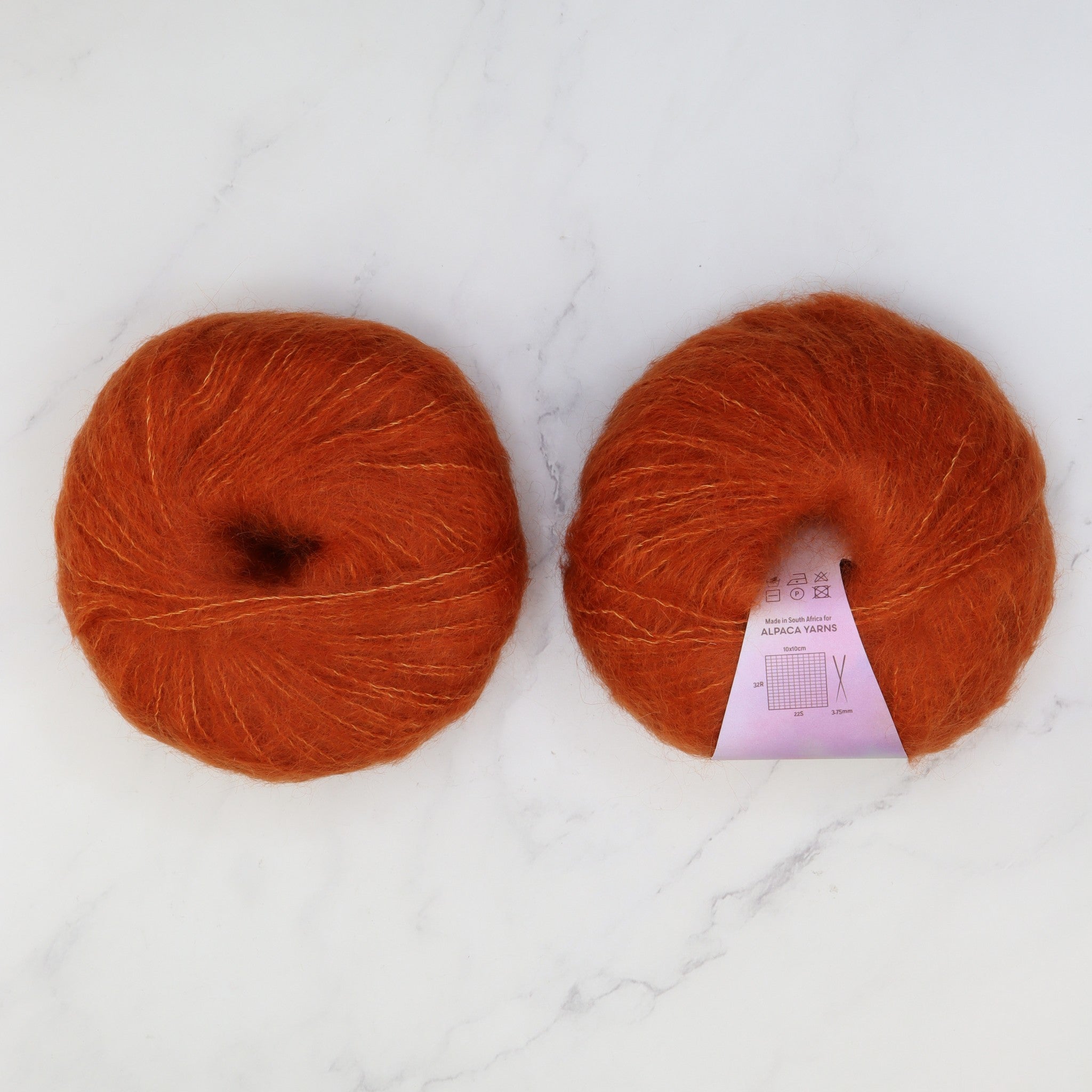 Cumulus Blouse O-Neck in Whisper kit, colourway Rust – view 7