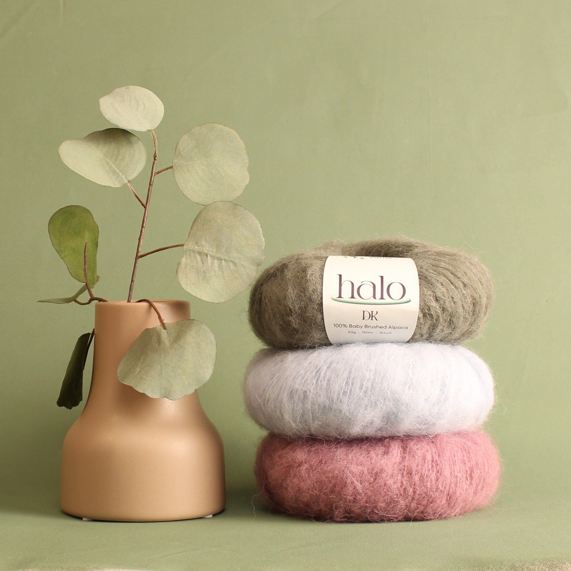 Alpaca Yarns Halo – 8ply weight alpaca yarn