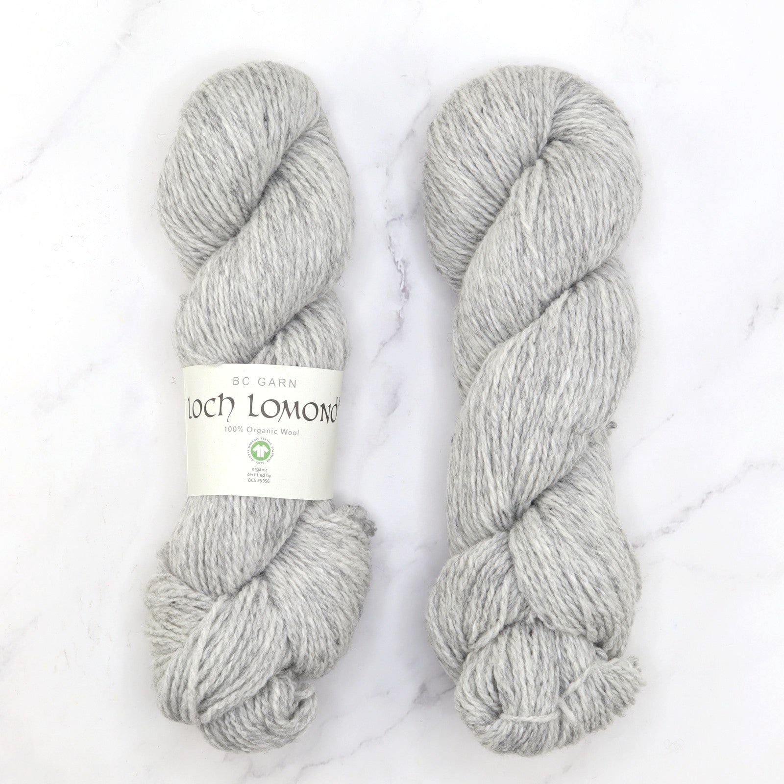 Field Sweater kit in Loch Lomond, colourway Silver