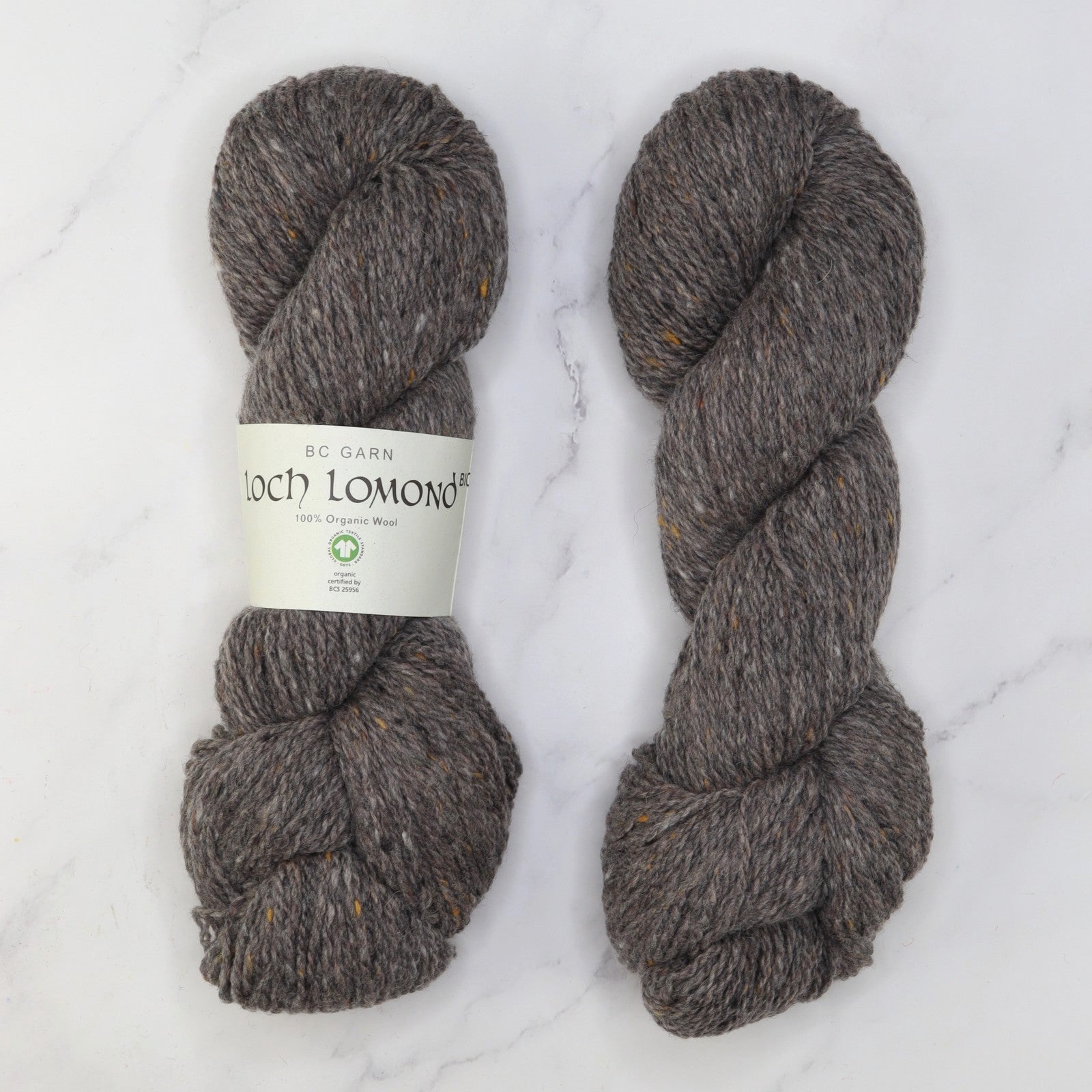 BC Garn Loch Lomond GOTS in colourway Mud – 8ply weight wool yarn