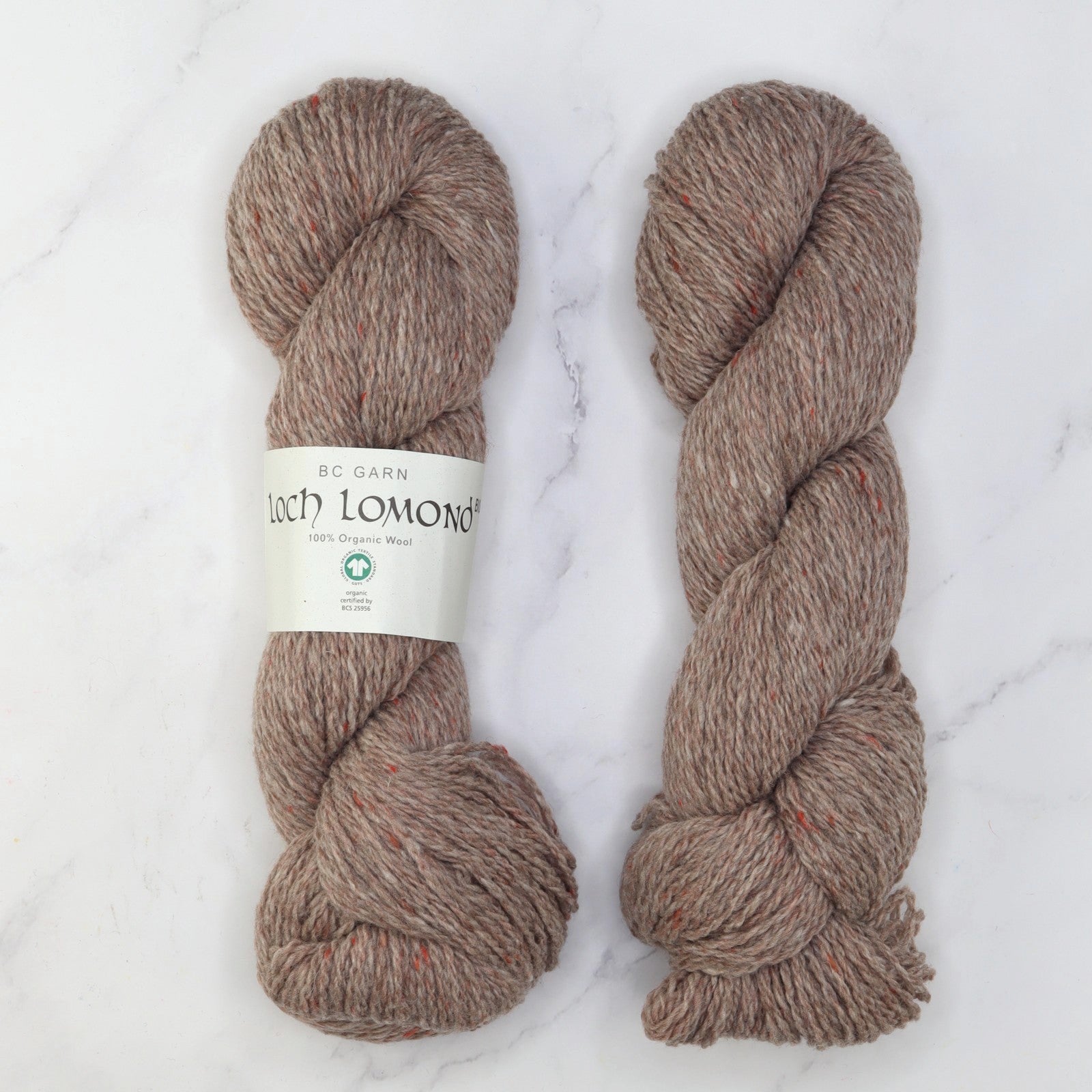 BC Garn Loch Lomond GOTS in colourway Sand – 8ply weight wool yarn