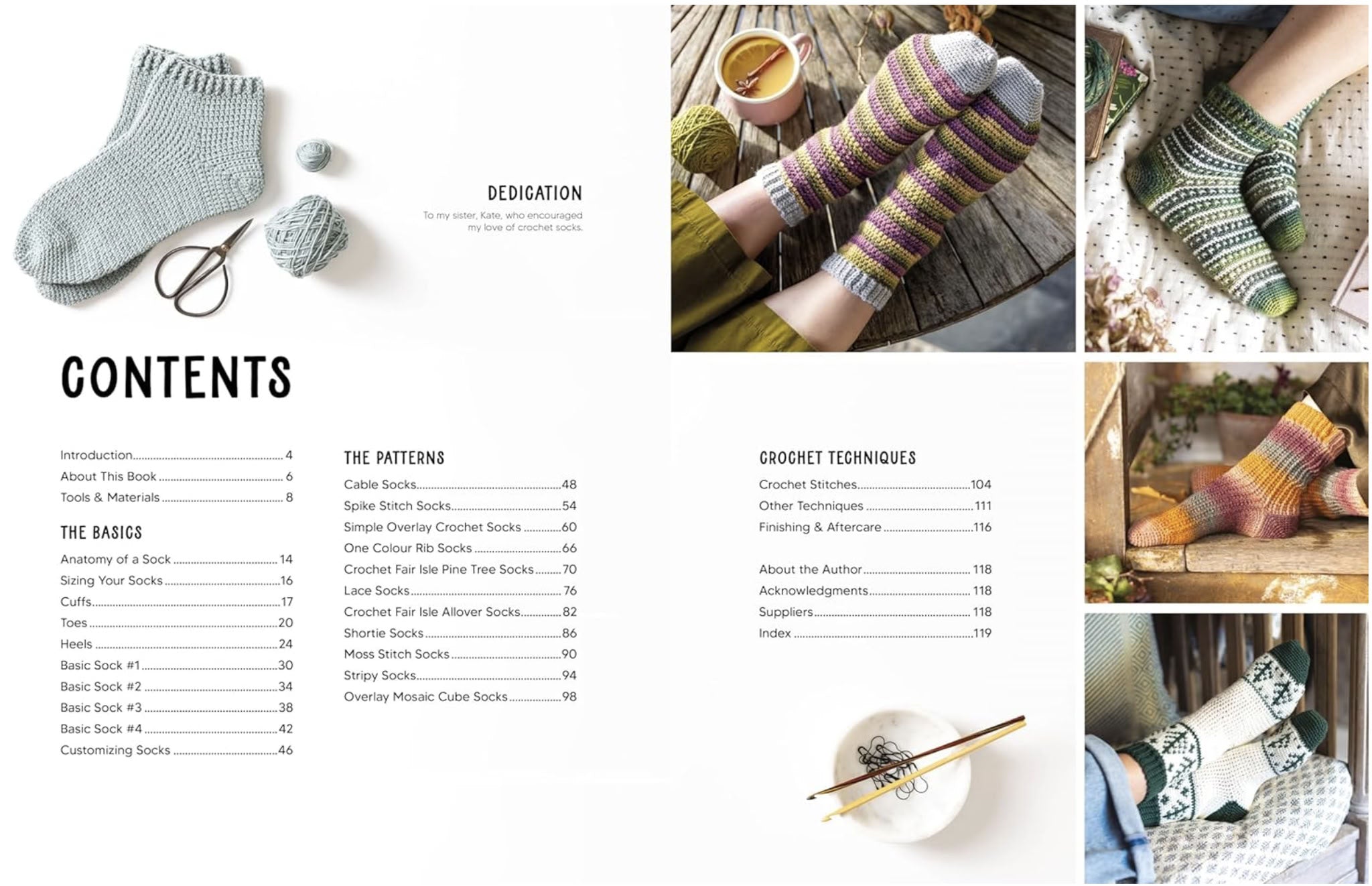 Crochet Socks that Rock – pattern book – view 2