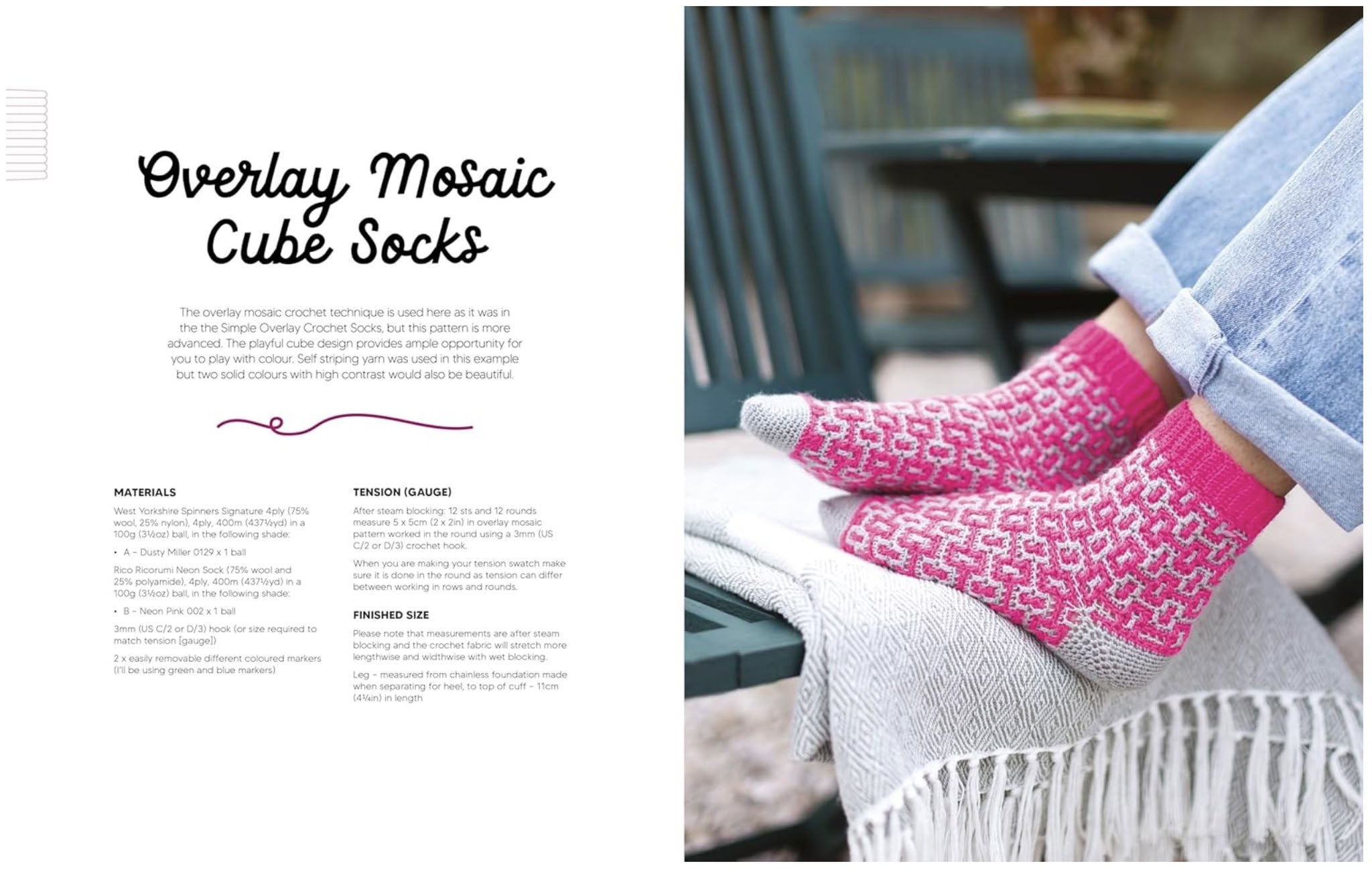 Crochet Socks that Rock – pattern book – view 6