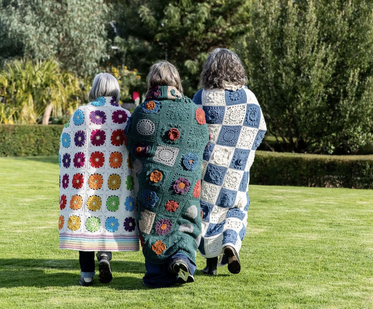 Granny Square Garden – crochet pattern book – view 10