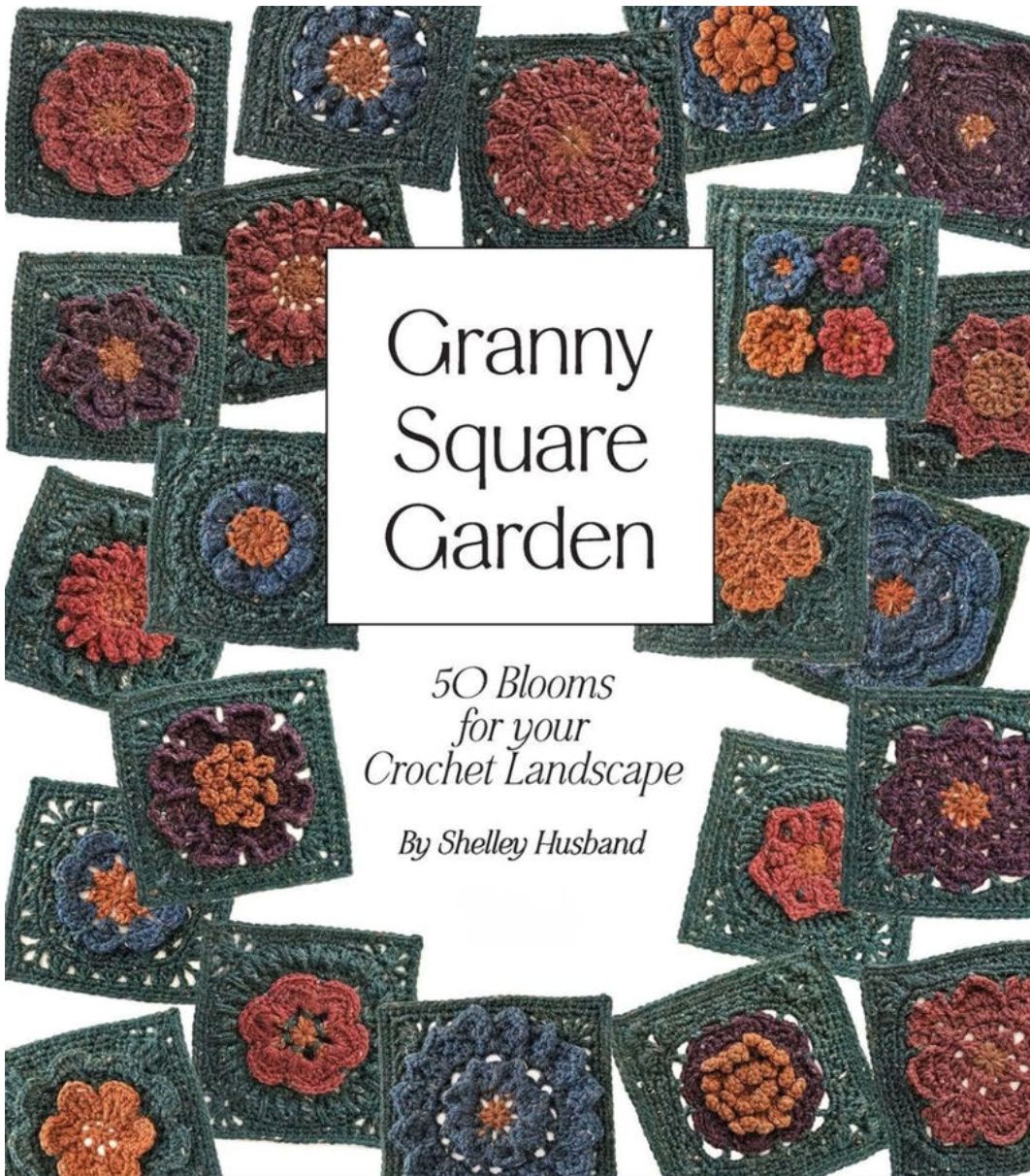 Granny Square Garden – crochet pattern book