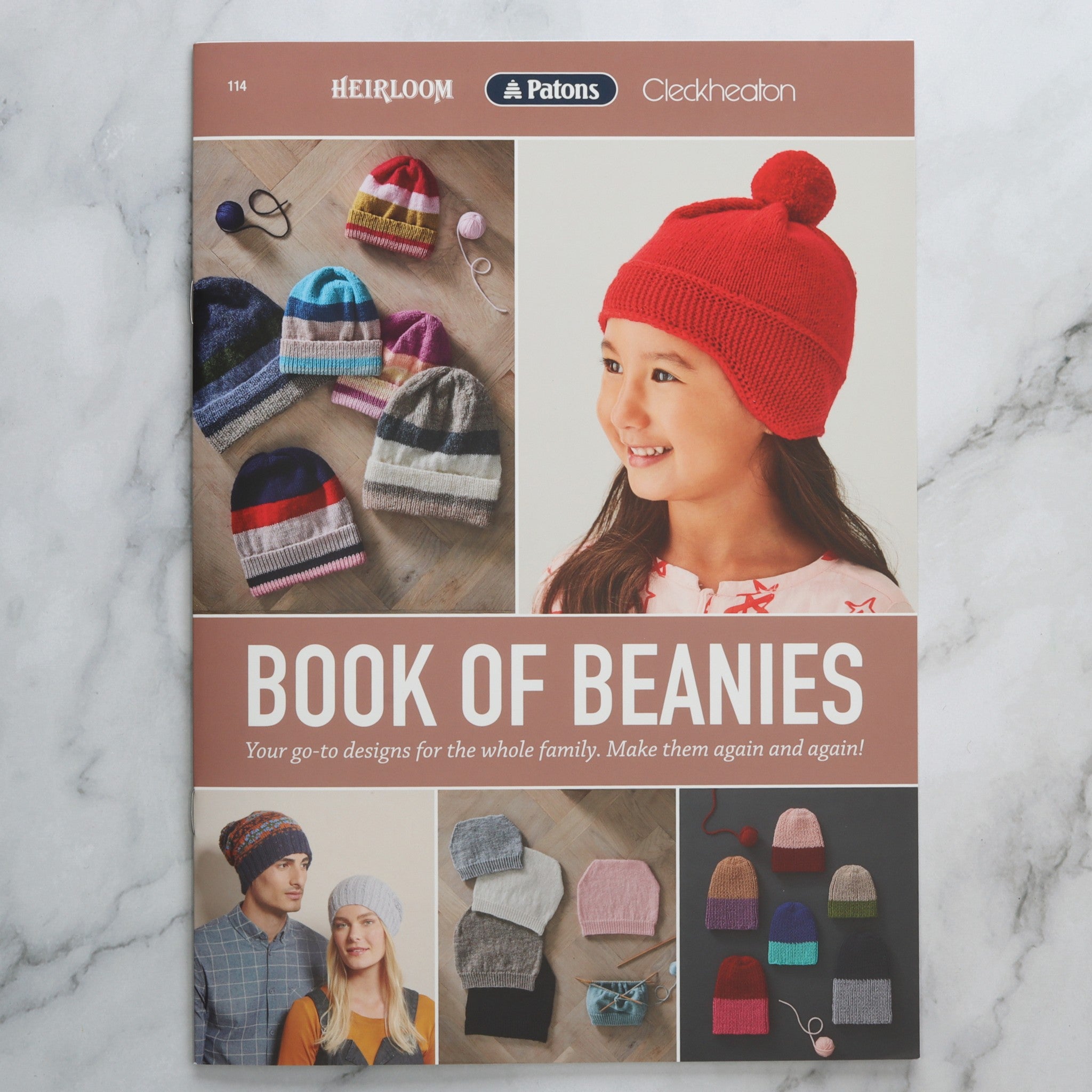 Book of Beanies – knitting pattern book