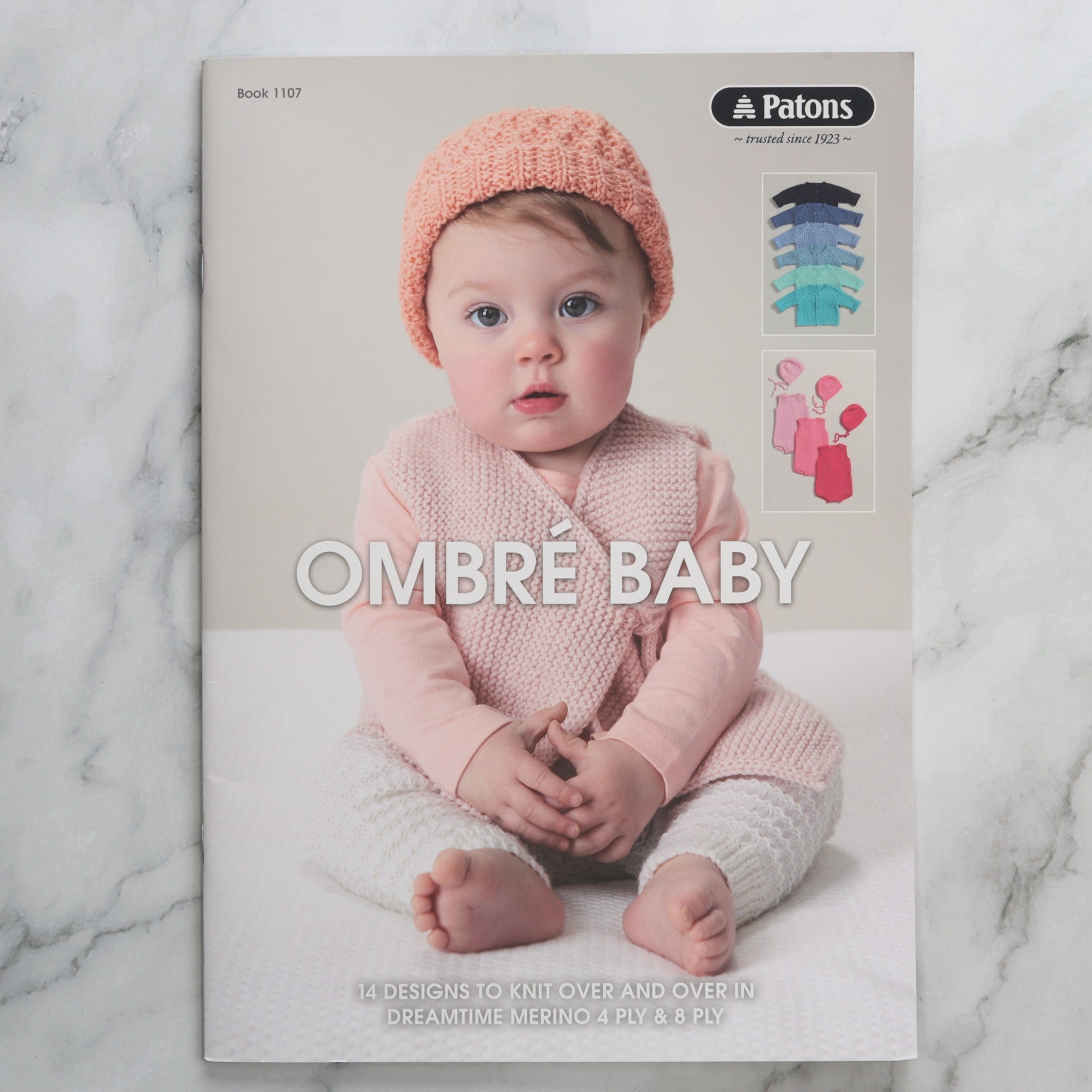 Ombre Baby Book – knitting pattern book