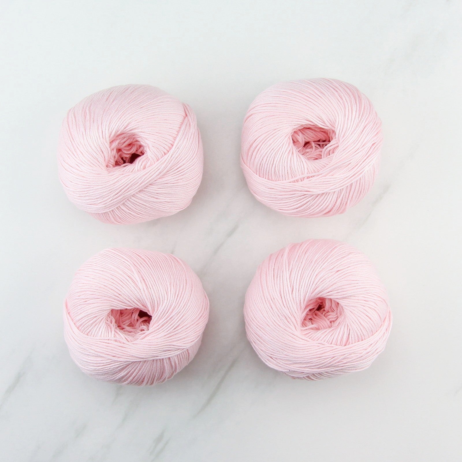 Bellissimo Airlie in colourway Peony – 4ply weight cotton yarn
