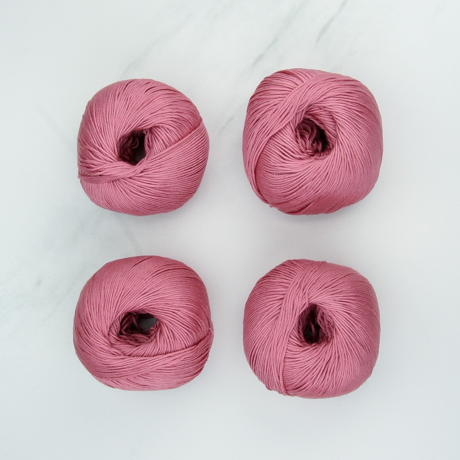 Bellissimo Airlie in colourway Musk – 4ply weight cotton yarn