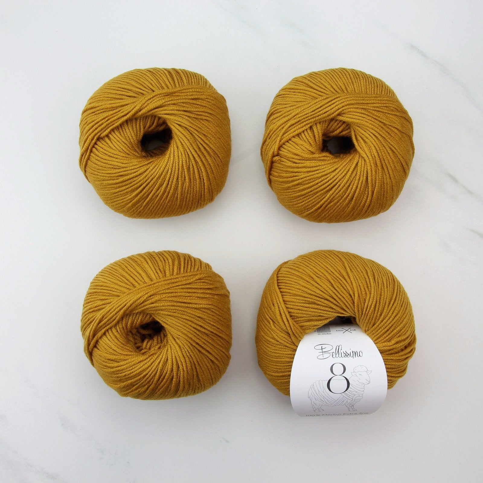 Bouchet Sweater kit, colourway Mustard