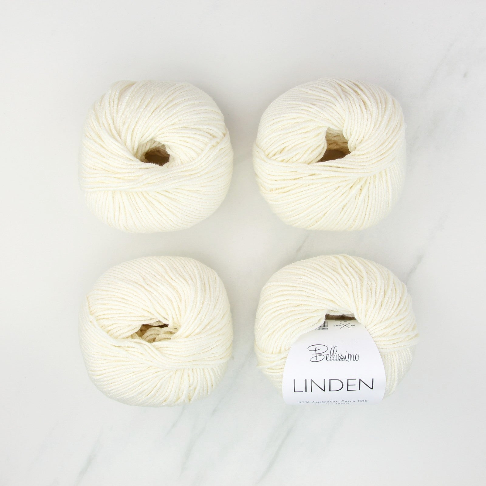 Christie Shawl kit, colourway Ivory