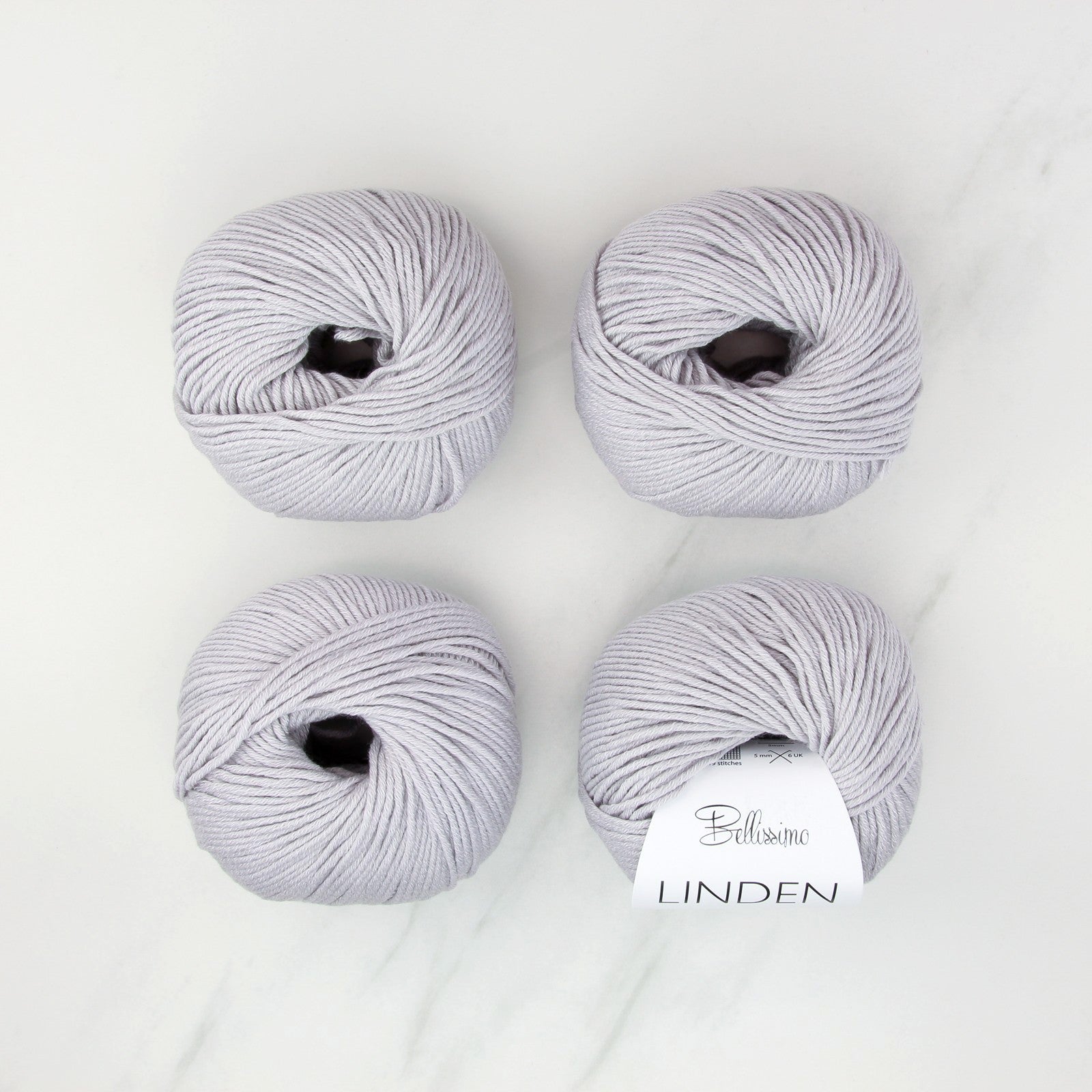 Christie Shawl kit, colourway Silver
