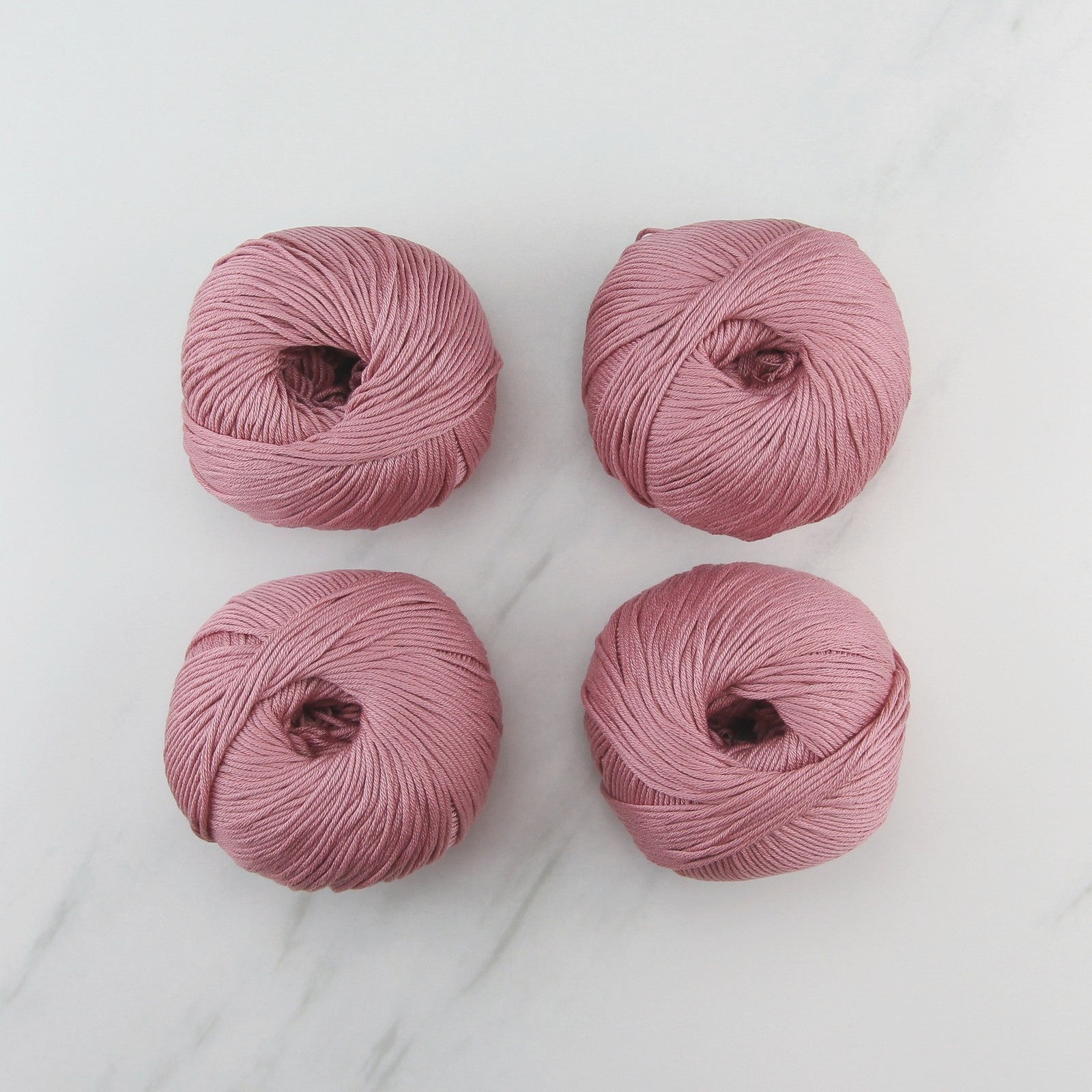 Bellissimo Orchard in colourway Musk – 8ply weight cotton yarn