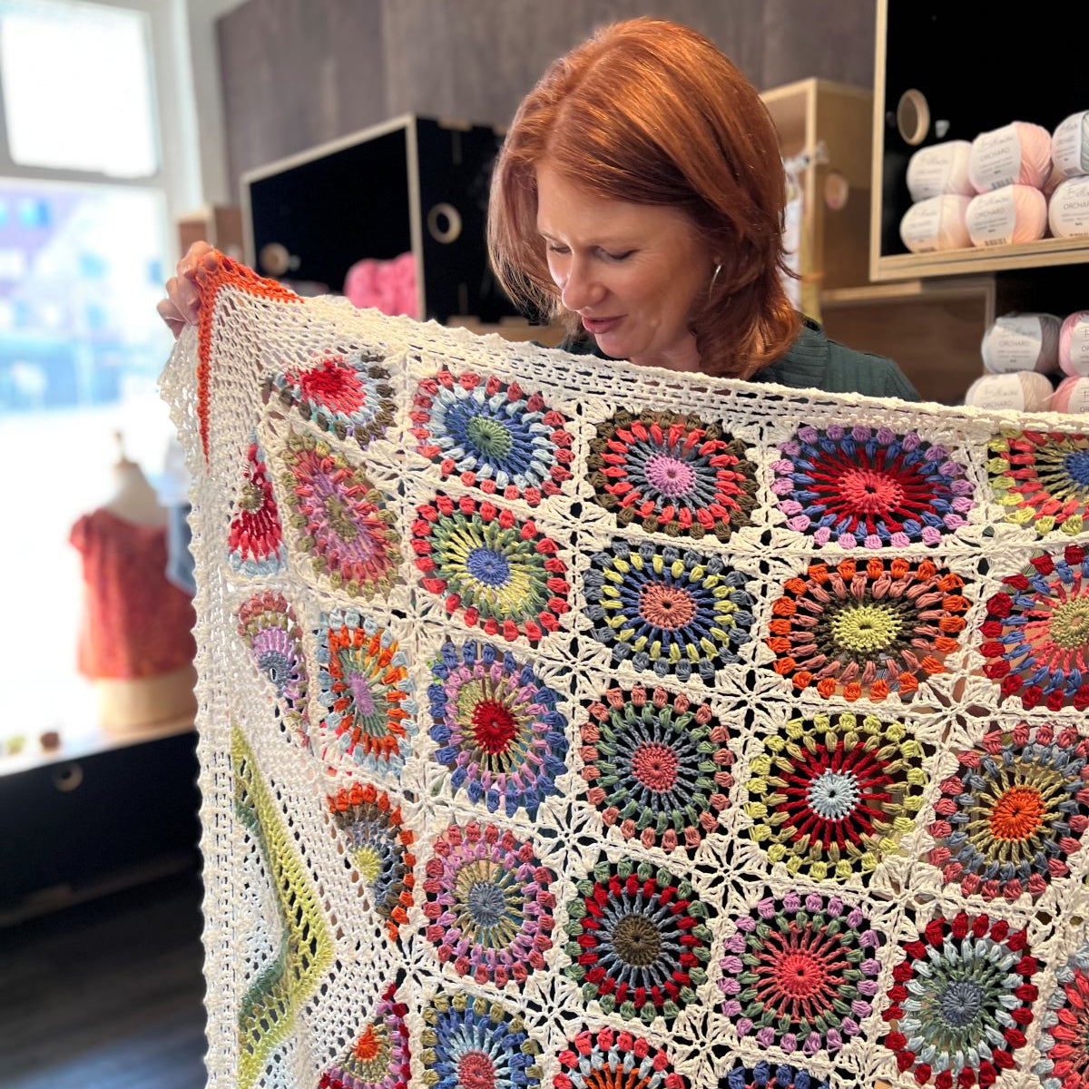 Island Wildflower Blanket crochet kit