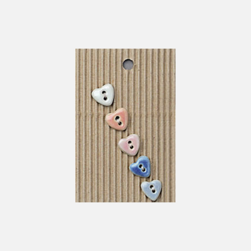Incomparable Buttons Tiny Heart Buttons L554