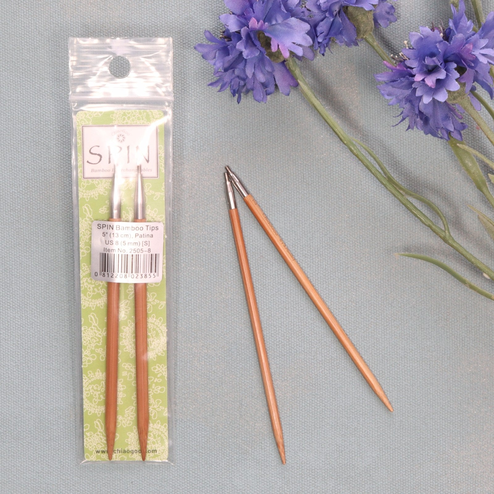 Chiaogoo Spin Bamboo Interchangeable Knitting Tips