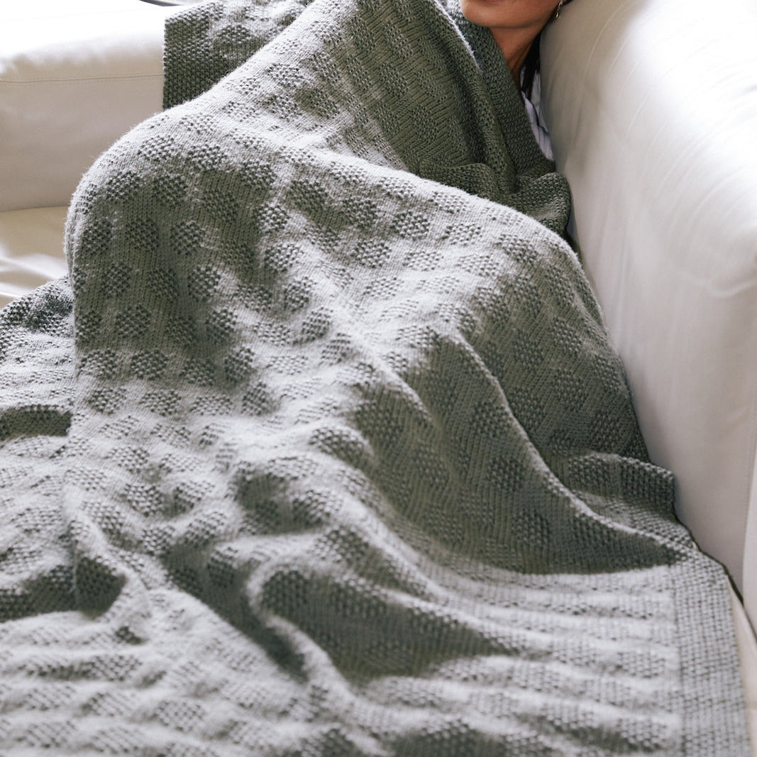 Texyarns Chalfield 857 Blanket Pattern by Texyarns