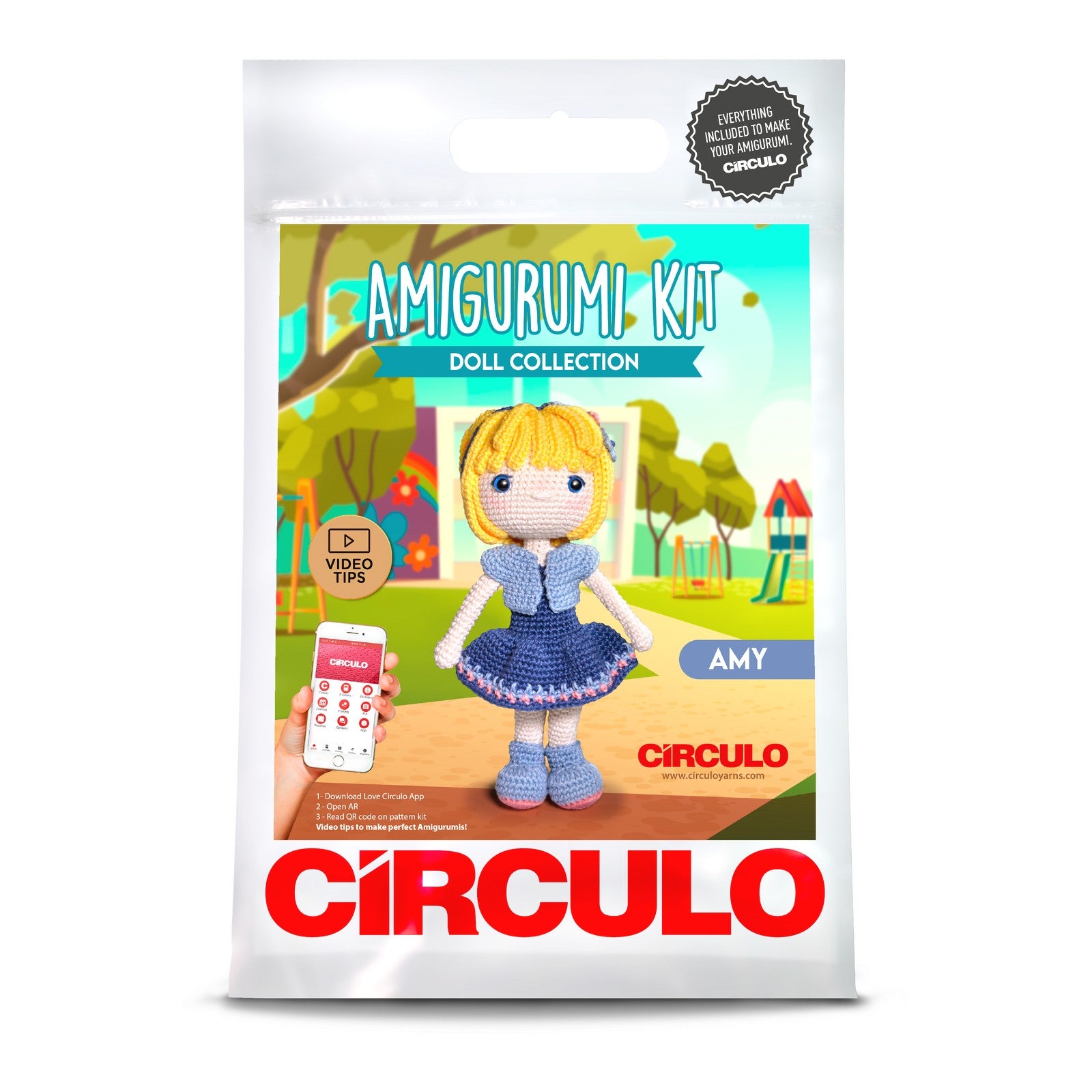 Circulo Amigurumi crochet kit – view 3