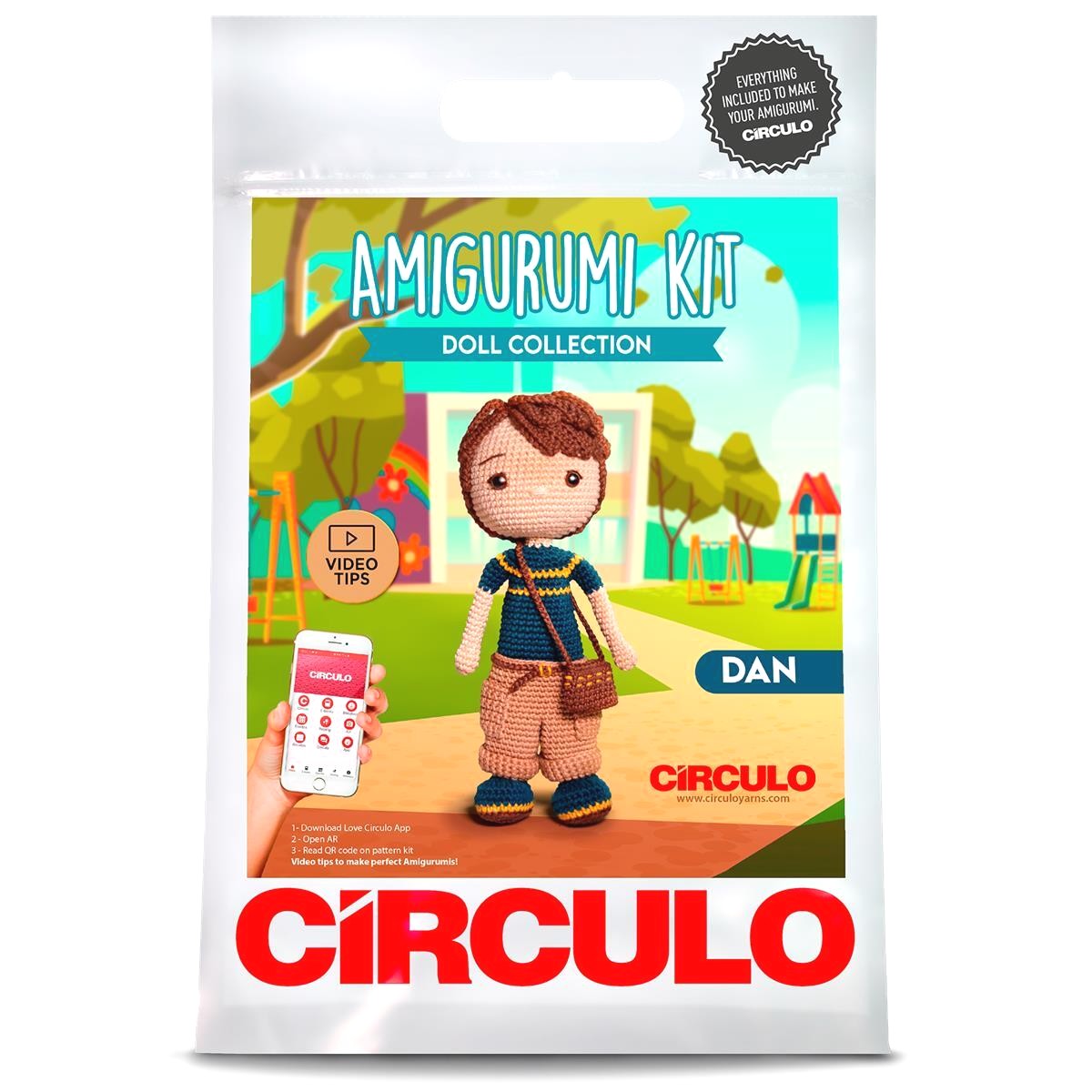 Circulo Amigurumi crochet kit – view 3