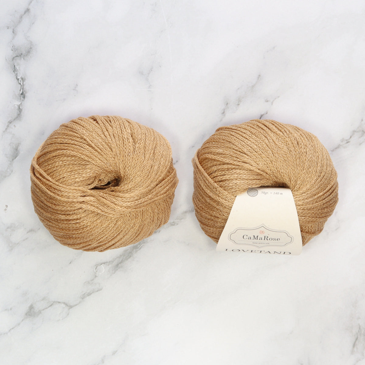CaMaRose Lovetand in colourway Spike – 8ply (DK) weight linen yarn