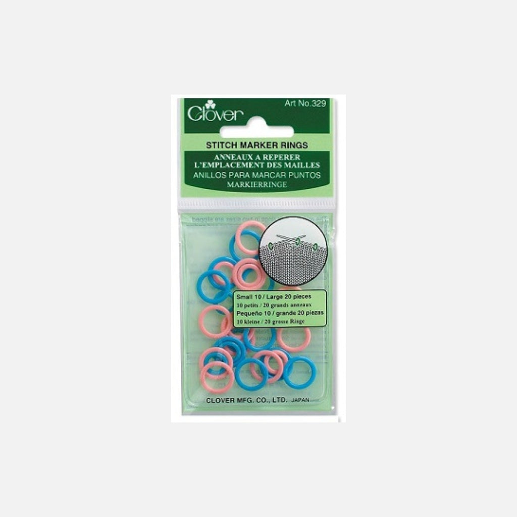 Clover Stitch Ring Markers