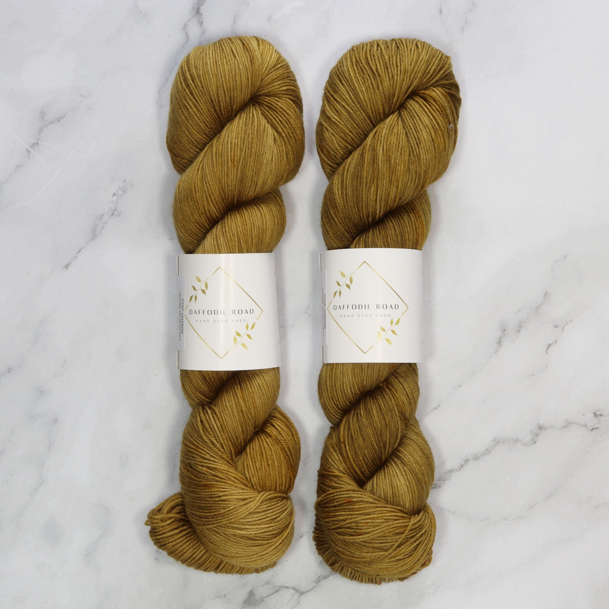 Daffodil Road Yarn Colour of Music Collection in colourway Day 15 Pete's Dragon – 4ply weight merino, nylon yarn