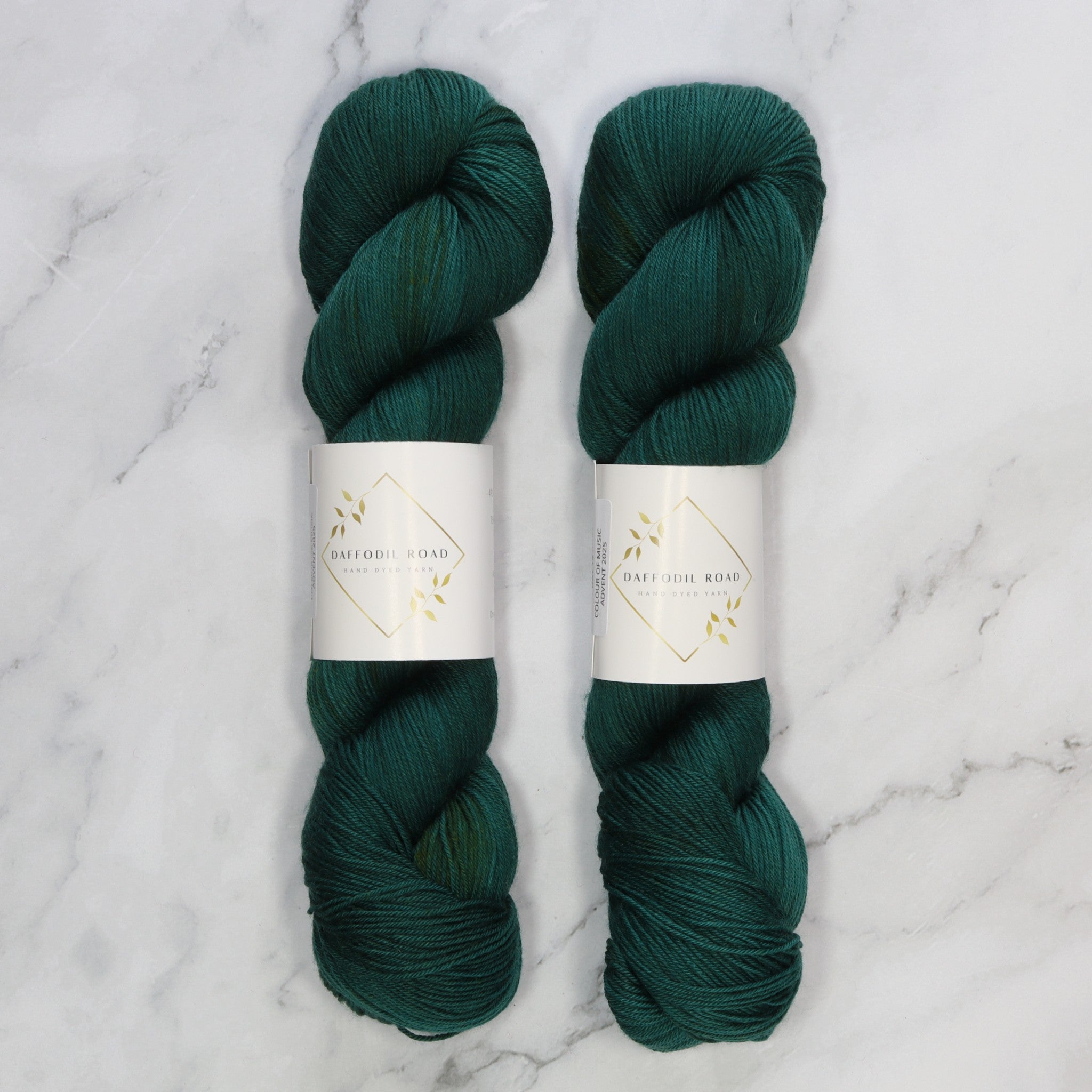 Daffodil Road Yarn Colour of Music Collection in colourway Day 19 Summer Holiday – 4ply weight merino, nylon yarn