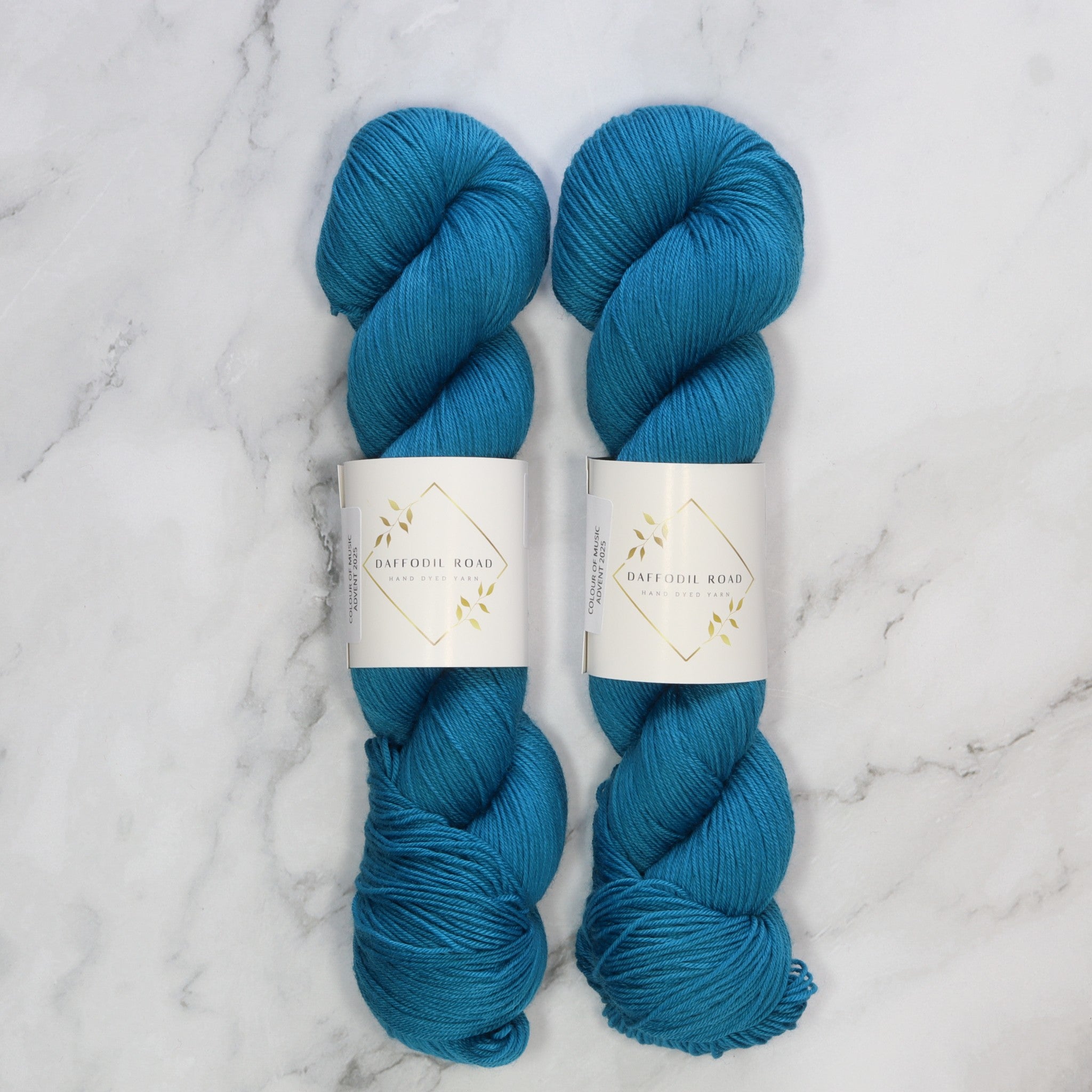 Daffodil Road Yarn Colour of Music Collection in colourway Day 22 The Jolson Story – 4ply weight merino, nylon yarn