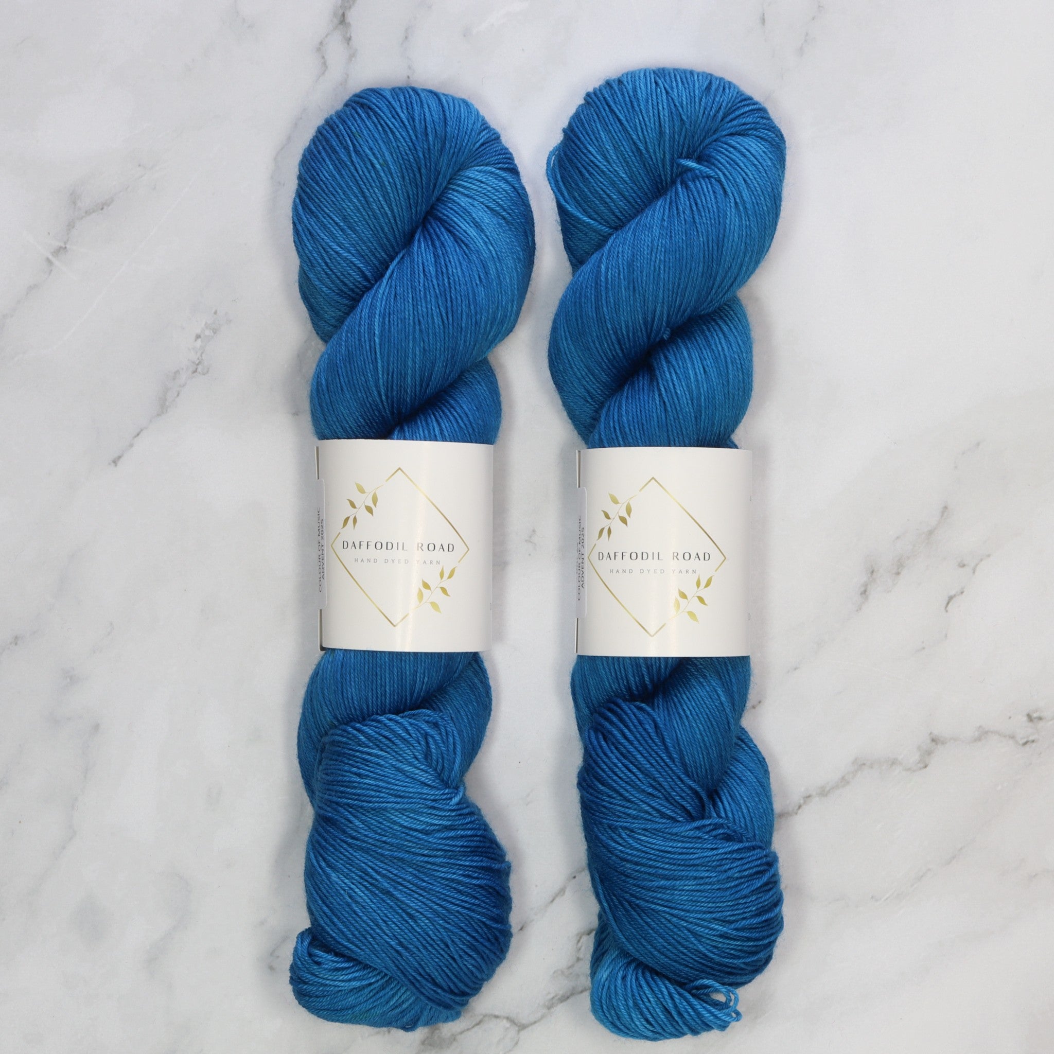 Daffodil Road Yarn Colour of Music Collection in colourway Day 23 The Muppets Christmas Carol