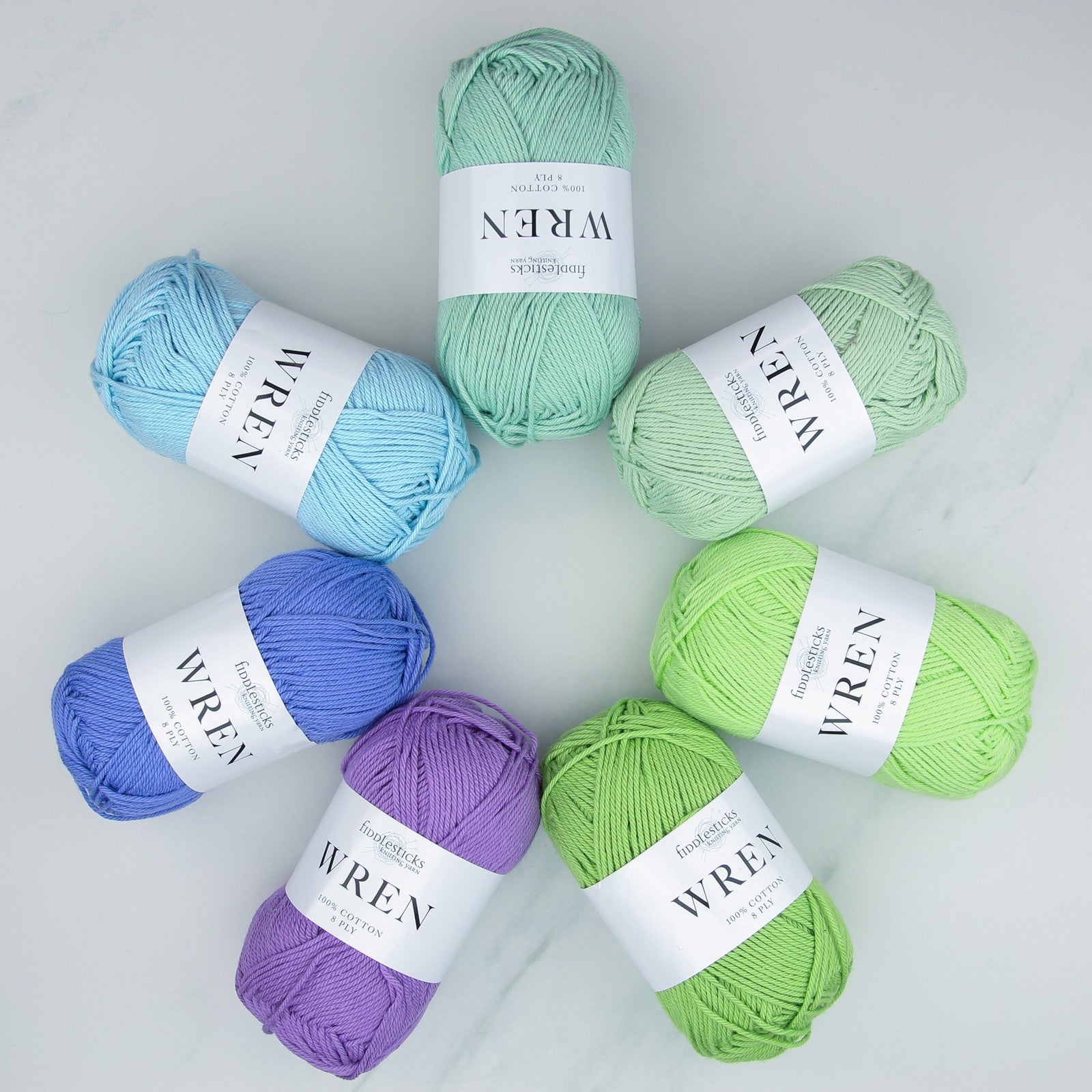 Universe in Bloom Blanket kit in Posie, colourway Dampiera