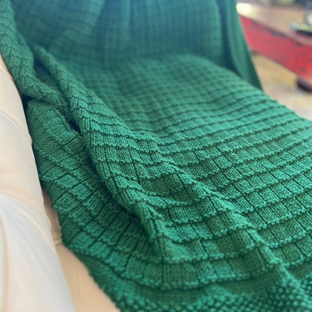 Chatsworth Blanket knitting kit