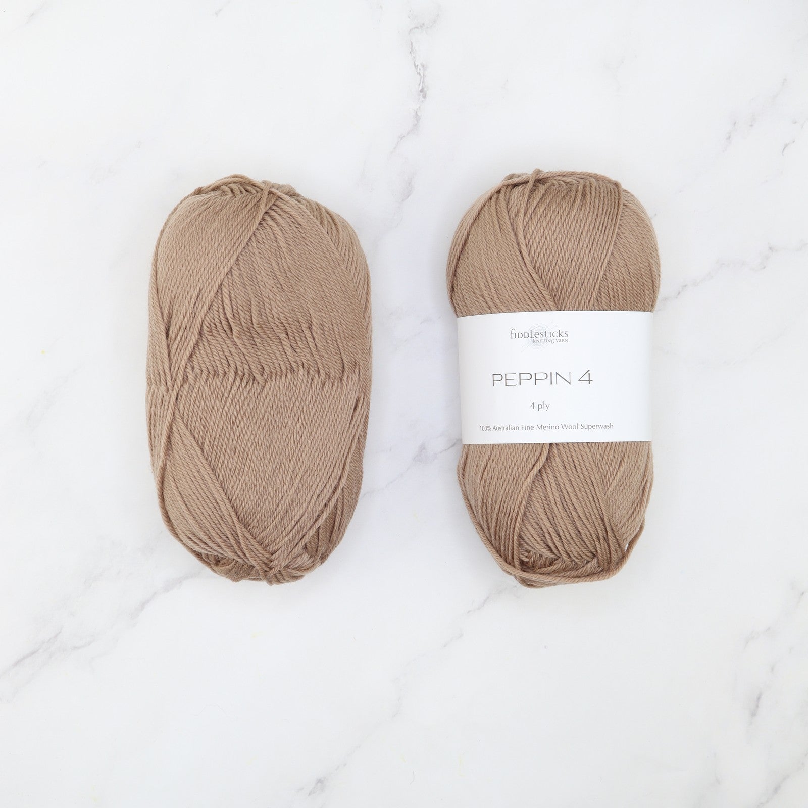 Curtis Cardigan kit, colourway Toffee
