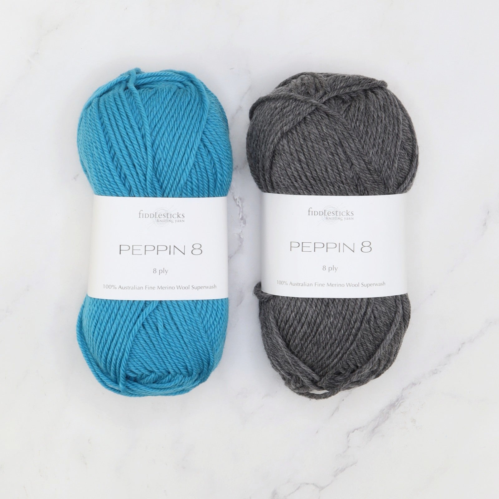 Gidday Cardigan kit, colourway Turquoise