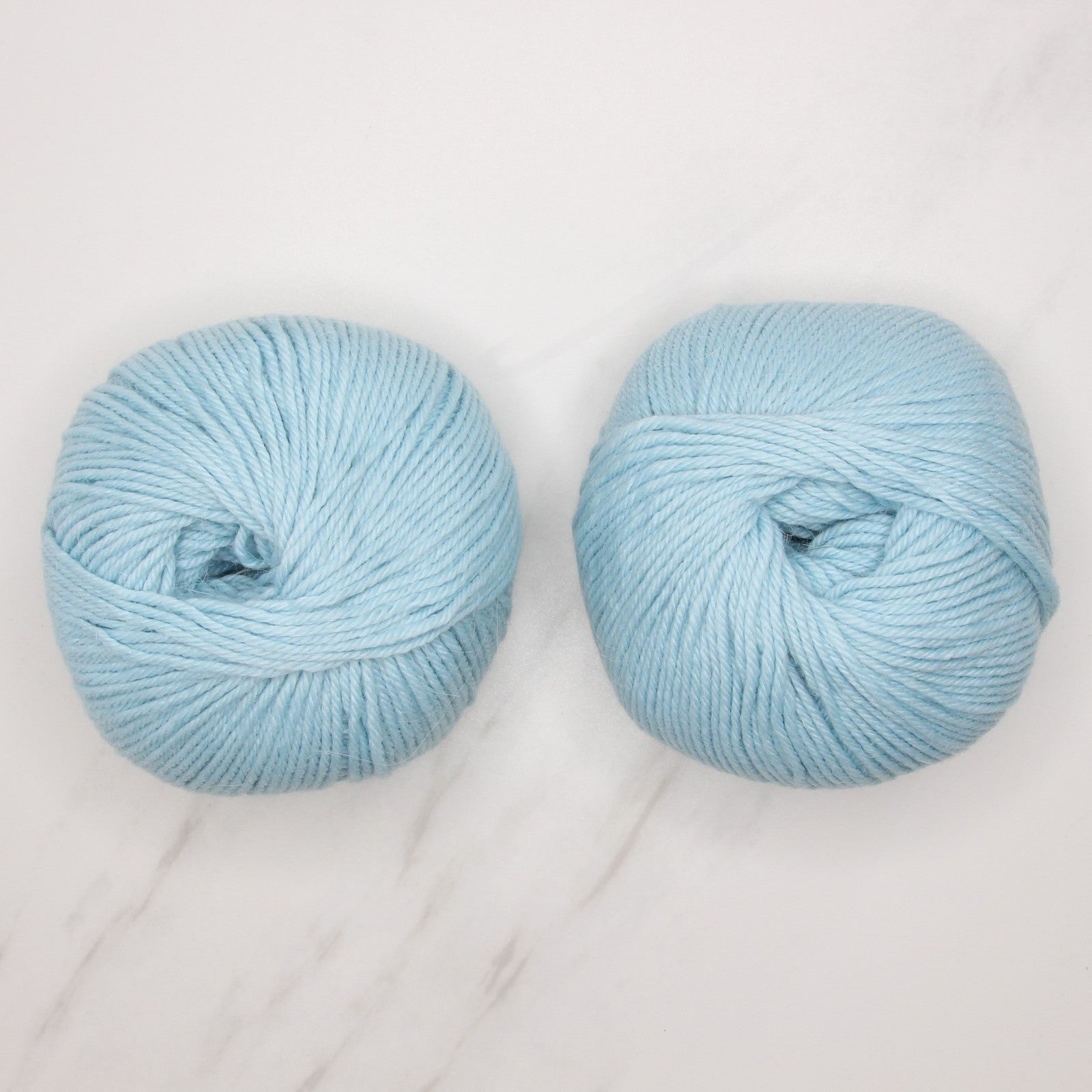 Fiddlesticks Grange 10 in colourway Ice Blue – 10ply weight wool, acrylic, alpaca yarn