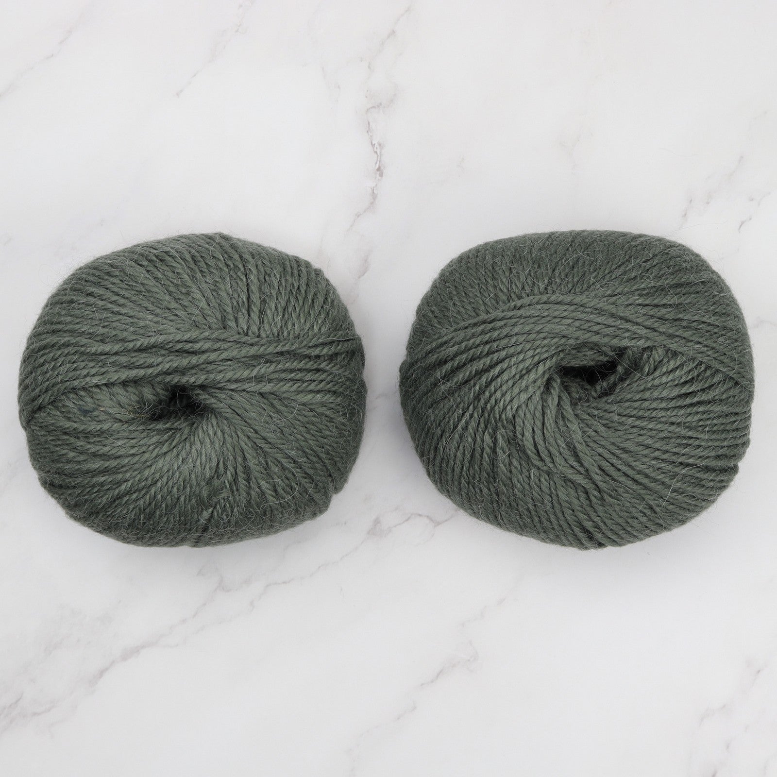 Fiddlesticks Grange 14 in colourway Eucalypt – 14ply+ weight wool, acrylic, alpaca yarn