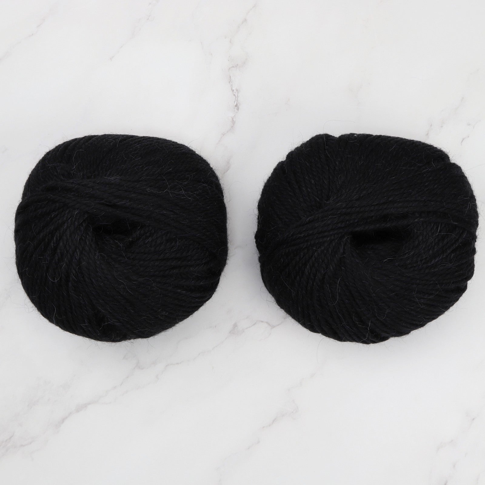Fiddlesticks Grange 14 in colourway Black – 14ply+ weight wool, acrylic, alpaca yarn