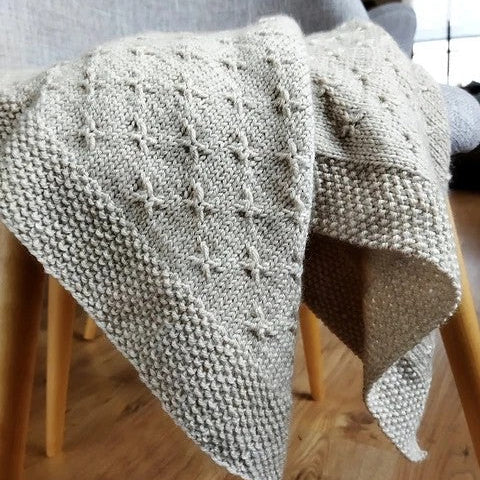Lisbeth Blanket knitting kit – view 2