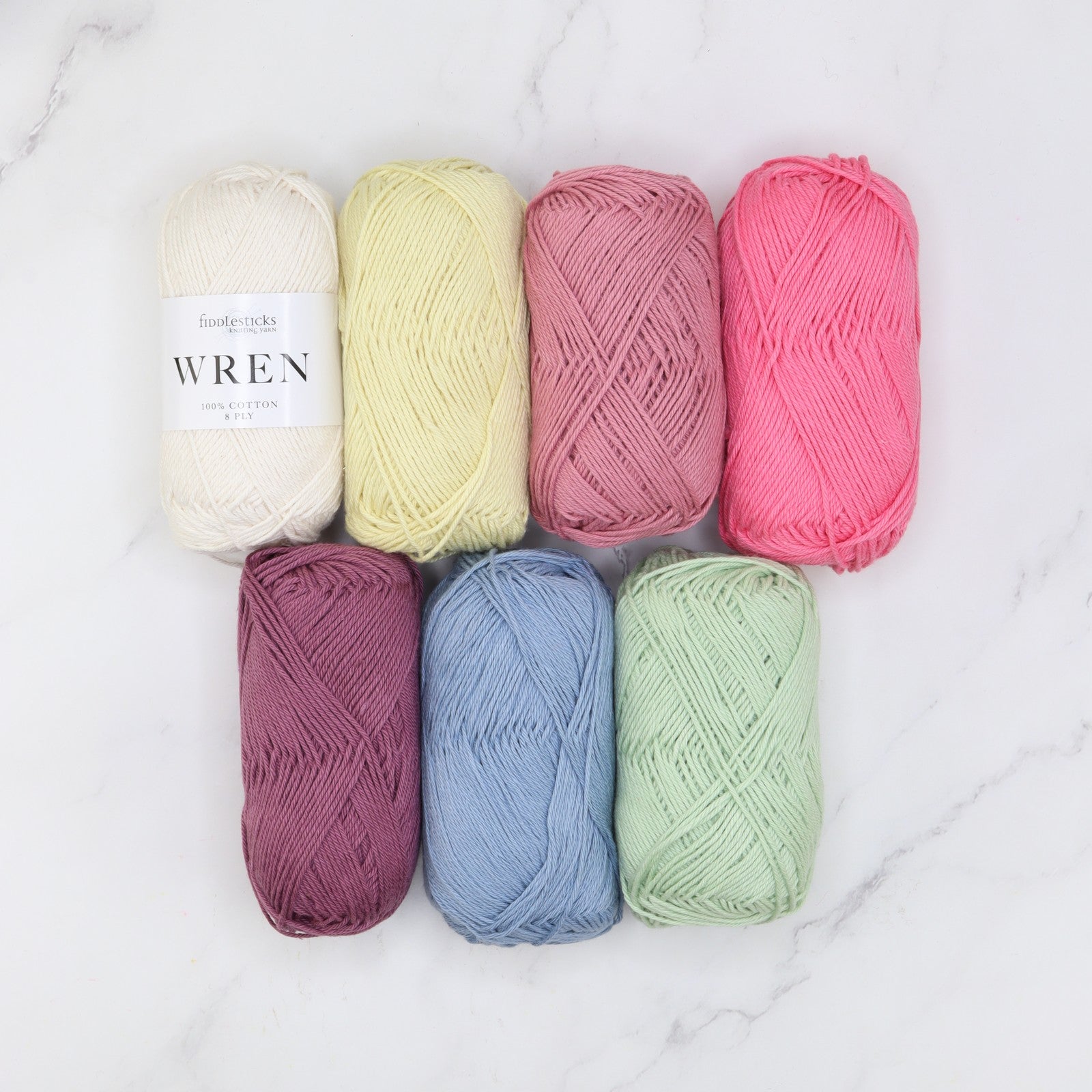 La Petite Fleur Blanket kit, colourway Boronia