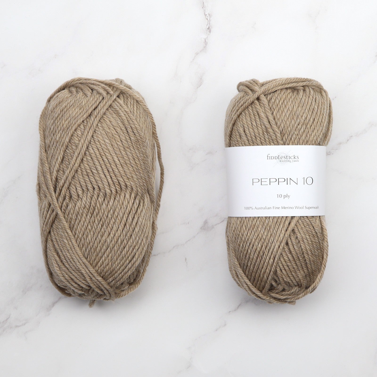 Fiddlesticks Peppin 10 in colourway Earth – 10ply weight wool yarn