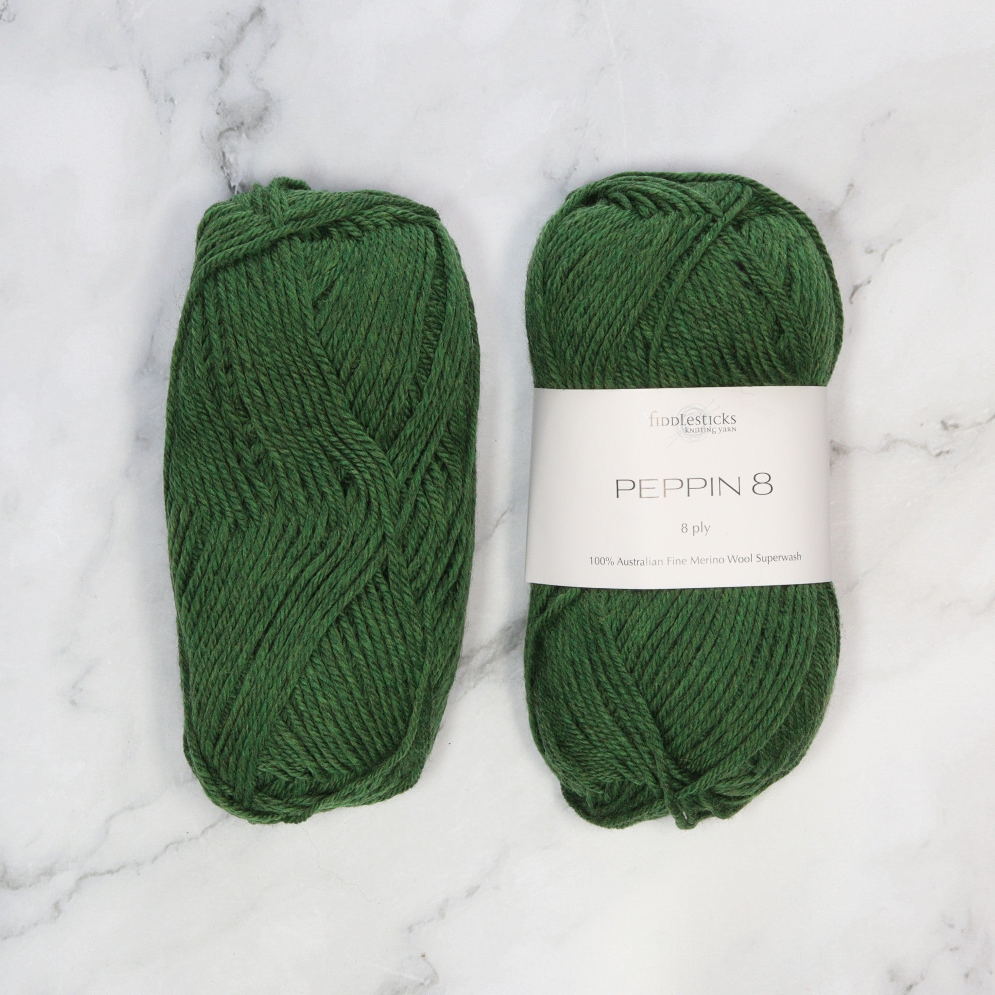 Fiddlesticks Peppin 8 in colourway Xmas – 8ply weight wool yarn
