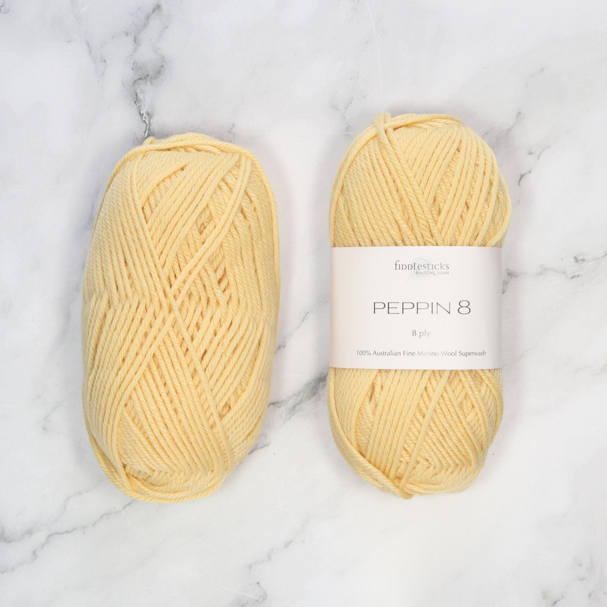 Fiddlesticks Peppin 8 in colourway Pear – 8ply weight wool yarn